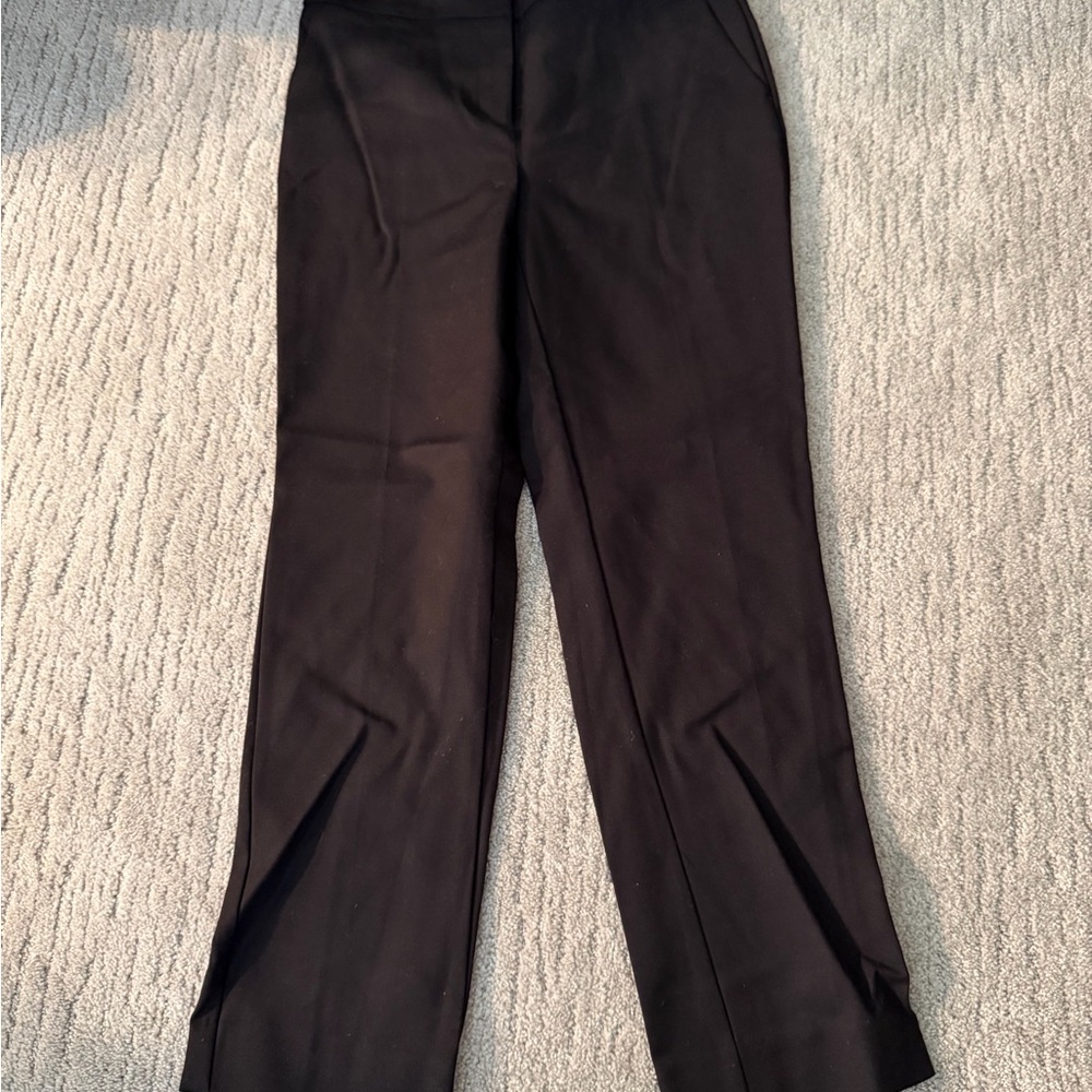 Chico's Classic Black Straight Leg Pants